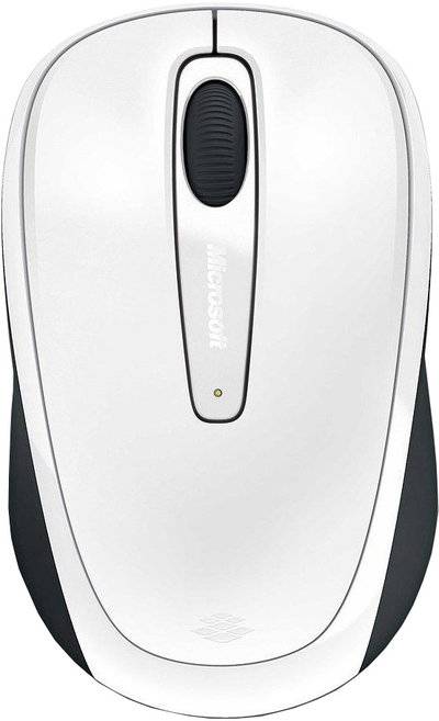 Microsoft Microsoft Wireless Mobile Mouse 3500 White GMF-00294