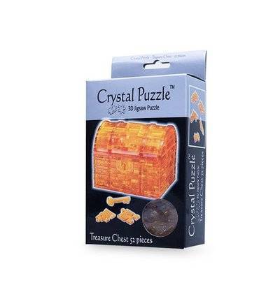 Crystal Puzzle Головоломка 3D Crystal Puzzle Сундук 90007