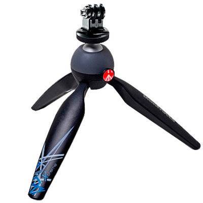 Manfrotto Штатив Manfrotto с адаптером крепления для GoPro (MKPIXIEX-BK) 