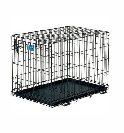 MIDWEST MidWest Клетка для собак iCrate 2 двери,черный,122*76*84см iCrate Double Door Dog Crate 1548DD