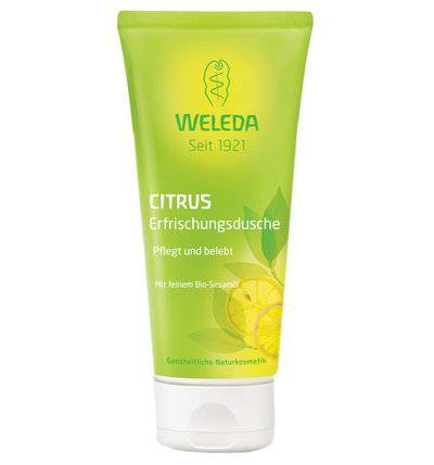 Weleda Гель для душа Weleda Освежающий цитрусовый, 200 мл 214796