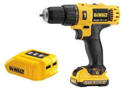 DeWalt Набор Dewalt Дрель аккумуляторная dcd716d2-ks +Зарядное устройство dcb090 usb 