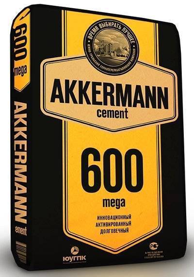 Цемент юугпк akkermann 600 50кг