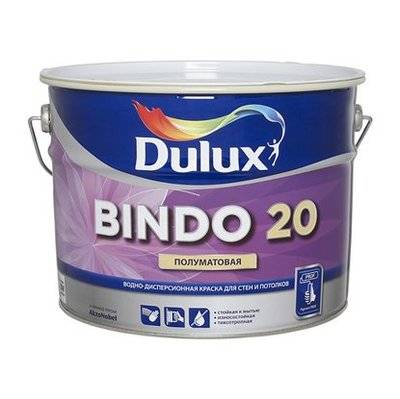 Dulux Краски для внутренних работ Dulux КРАСКА DULUX BINDO 20 БАЗА BW 9 л 