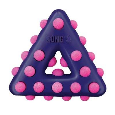 KONG Игрушка для собак KONG треугольник малый, 11 см TDD33E