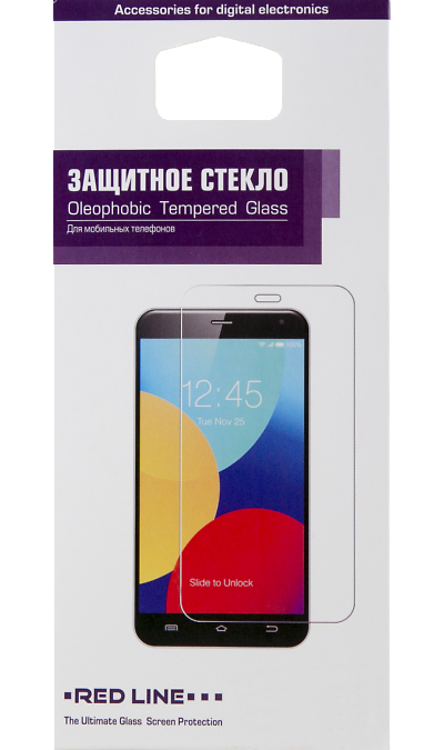 RedLine Защитное стекло RedLine универсальное 5'' 