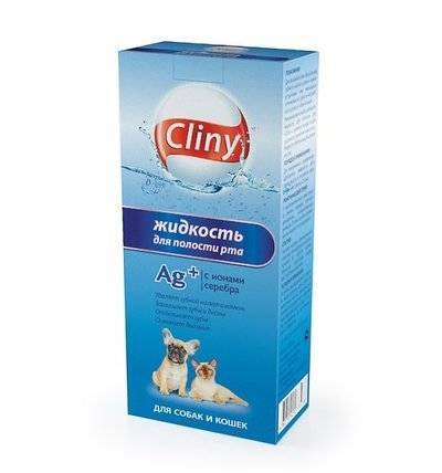 CLINY Добавка для взрослых собак и кошек Cliny Жидкость для полости рта универсальная, 300мл 52671