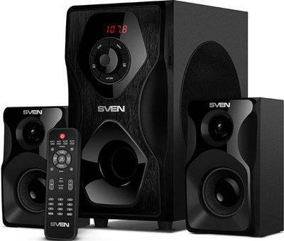 SVEN Сабвуфер SVEN MS-2055, черный MS-2055