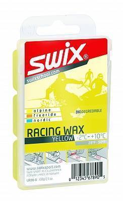Swix Мазь скольжения Swix Bio Racing, -2C/+10C, размер Без размера Ur10 Yellow Bio Racing, -2C/ +10C, 60 Г UR10-6