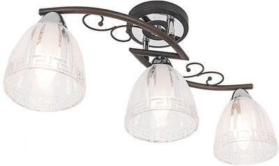 IDLamp Люстра потолочная IDLAMP Nield 232/3PF-Blackchrome 