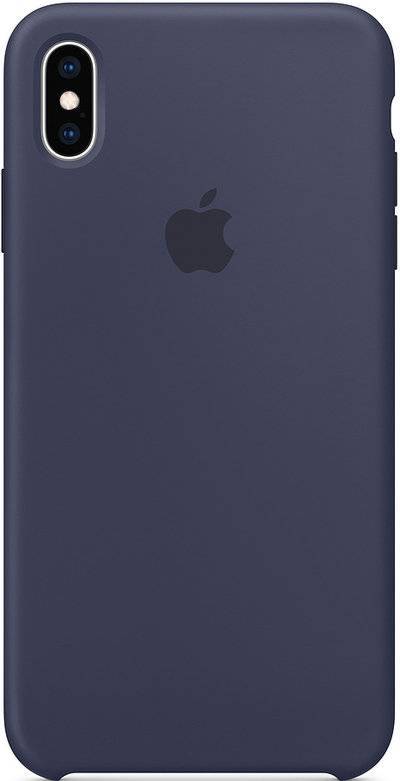 Apple Клип-кейс Apple iPhone XS Max силиконовый MRWG2ZM/A DeepBlue MRWG2ZM/A