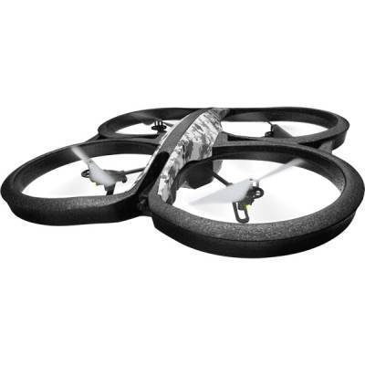 Parrot Радиоуправляемый квадрокоптер Parrot AR.Drone 2.0 Elite Edition Snow (PF721821) 