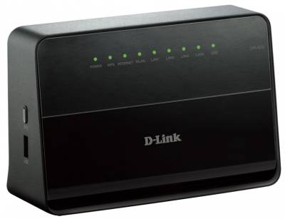 D-Link Роутер D-Link DIR-620/A/E1B (черный) 