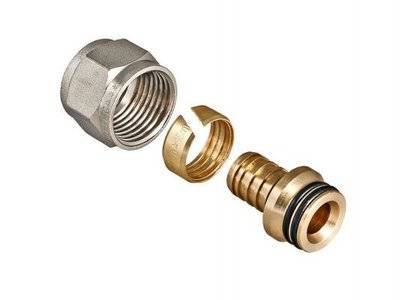 Valtec Обжимной коллекторный соединитель для полимерной PEX трубы Valtec VTc.709.N.1604 