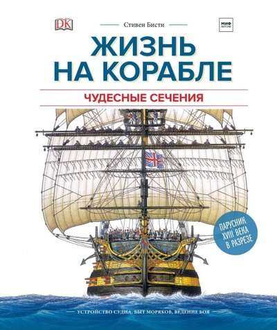 Книга: Миф Чудесные сечения. Жизнь на корабле. Устройство судна, быт моряков, ведение боя 978-5-00117-700-5