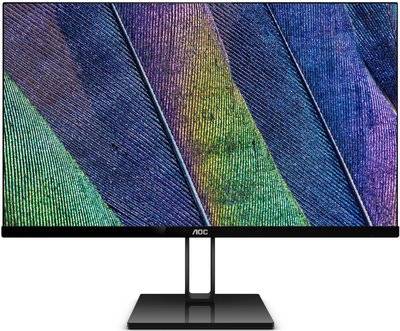 AOC 21.5" Монитор AOC 22V2Q, 1920x1080, 75 Гц, IPS, черный 22V2Q Black WLED 22V2Q