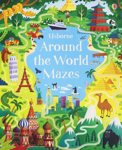 Книга: Usborne Around the World Mazes / Книга на Английском 9781474937511