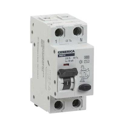Iek Автоматический выключатель дифференциального тока GENERICA Iek Mad25-5-032-c-30 484512