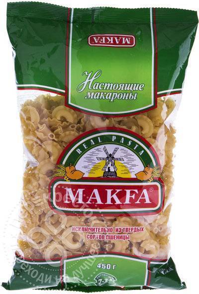Макфа Макароны Makfa Петушиные гребешки 450г Макфа 