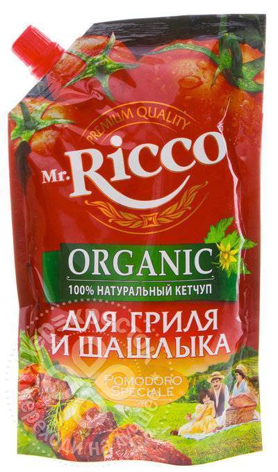 Нэфис Биопродукт Кетчуп Mr. Ricco Pomodoro Speciale для гриля и шашлыка 350мл Нэфис Биопродукт 