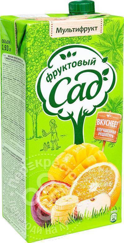 Вимм-Биль-Данн Нектар Фруктовый Сад Мультифрукт 1.93л Вимм-Биль-Данн 