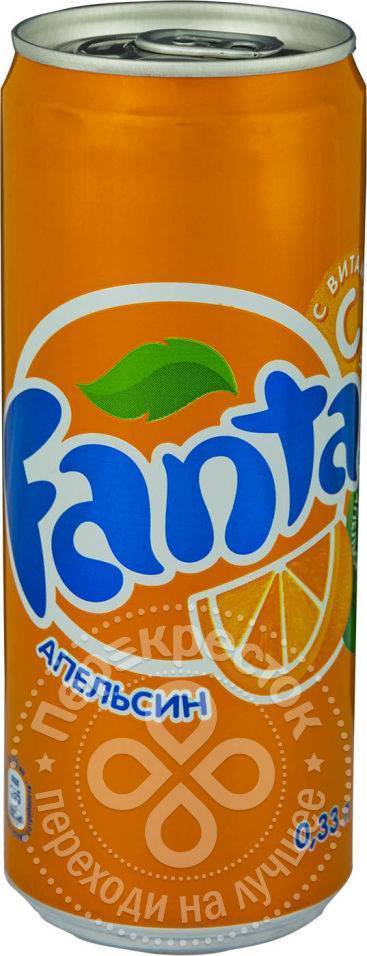 Coca-Cola Напиток Fanta Апельсин 330мл Coca-Cola 