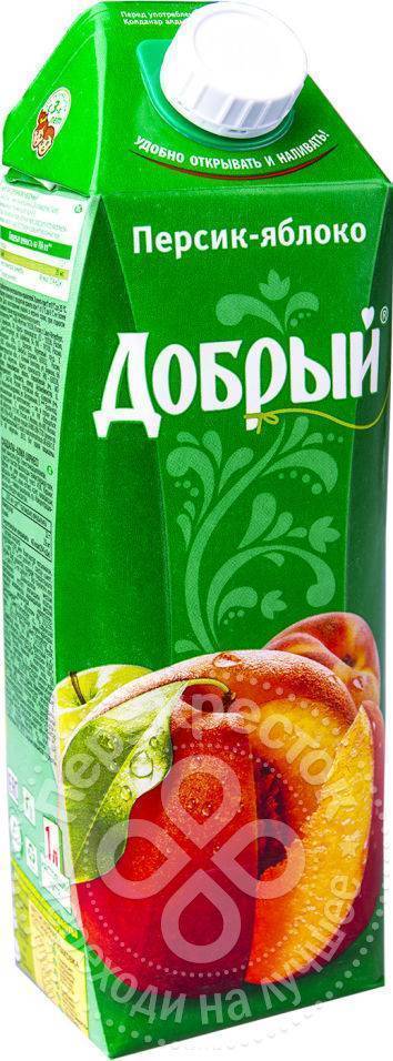 Coca-Cola Нектар Добрый Персик-яблоко 1л Coca-Cola 