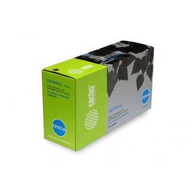CACTUS Картридж CACTUS голубой CS-CF031AV 