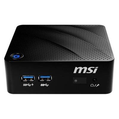 MSI Неттоп MSI Cubi N 8GL-020XRU, Intel Pentium Silver N5000, DDR4 4Гб, 128Гб(SSD), Intel UHD Graphics 605, noOS, черный [9s6-b17111-020] 9S6-B17111-020