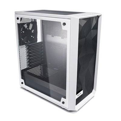 Fractal Design Корпус ATX FRACTAL DESIGN Meshify C TG, Midi-Tower, без БП, белый FD-CA-MESH-C-WT-TGC 