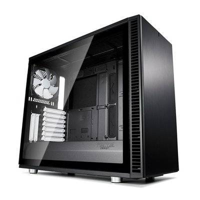 Fractal Design Корпус ATX FRACTAL DESIGN Define S 2, Midi-Tower, без БП, черный FD-CA-DEF-S2-BK-TGL 