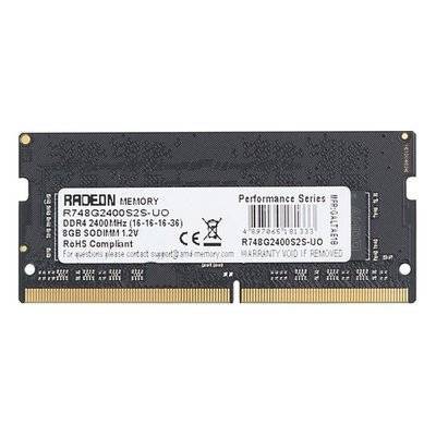 Amd Модуль памяти AMD Radeon R7 Performance Series DDR4 - 8Гб 2400, SO-DIMM, OEM R748G2400S2S-UO 