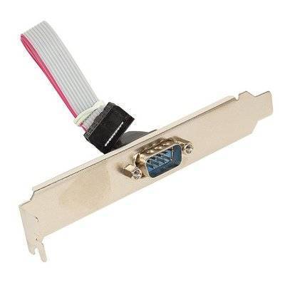 Noname Адаптер RS-232 Bracket 1xCOM Bulk Noname ASIA BRACKET COM PORT 