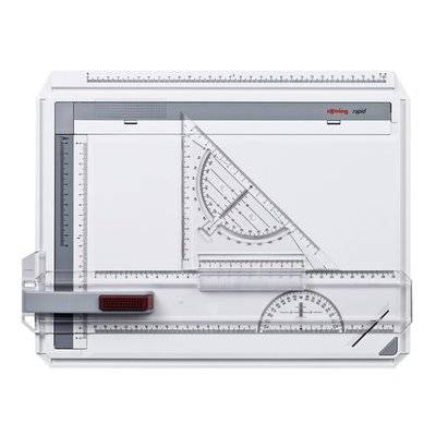 ROTRING Чертежная доска Rotring Rapid A4 два магнитных зажима в компл.:дополнтиельный угловой зажим S0232710 