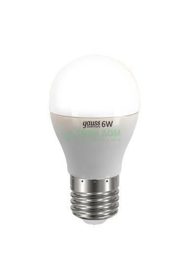 Gauss Лампочка Gauss 6 W (LD53216) 