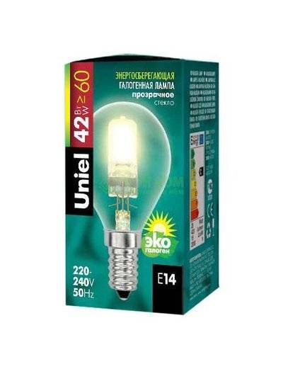 Uniel Лампочка UNIEL HCL-42/CL/E14 GLOBE 