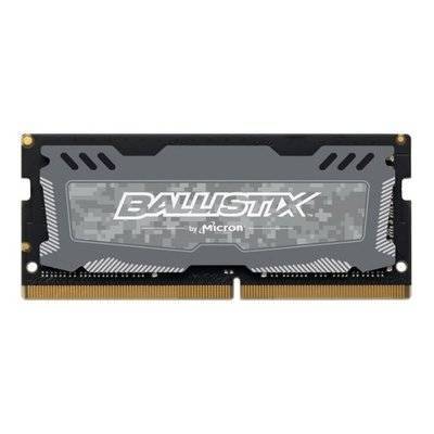 Crucial Модуль памяти CRUCIAL Ballistix Sport LT DDR4 - 8Гб 2666, SO-DIMM, Ret BLS8G4S26BFSDK 