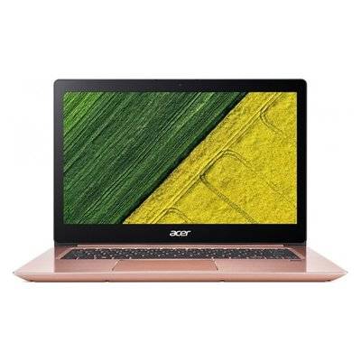 Acer Ультрабук ACER Swift 3 SF314-52-36X7, 14", IPS, Intel Core i3 7130U 2.7ГГц, 8Гб, 128Гб SSD, Intel HD Graphics 620, Linux, , розовый NX.GPJER.009 