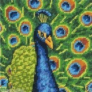 Dimensions 7242-DMS Colorful Peacock Dimensions 