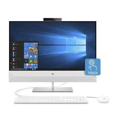 HP Моноблок HP Pavilion 27-xa0018ur, 27", Intel Core i5 8400T, 12Гб, 1000Гб, 256Гб SSD, NVIDIA GeForce GTX 1050 - 4096 Мб, Windows 10 Plus, белый [4ug71ea] 4UG71EA