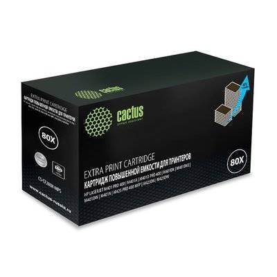 CACTUS Картридж CACTUS черный CS-CF280X-MPS 
