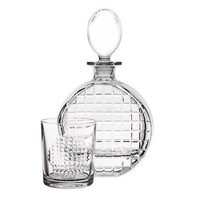 Crystal Bohemia A.S. Набор для виски 7 пред. (графин 650 мл + 6 стаканов по 320 мл) Crystal Bohemia "Magnifier" Crystal Bohemia A.S. 
