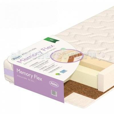 Плитекс Матрас Плитекс Memory Flex 119х60 см ММФ-119-01