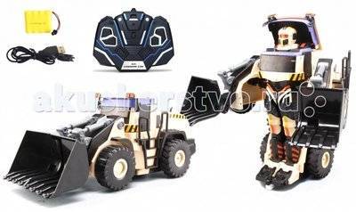 1 toy 1 Toy Робот-трансформер Экскаватор на р/у Т10600