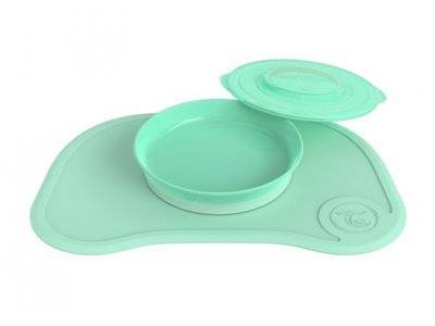 Twistshake Коврик Twistshake Click Mat с тарелкой зеленый 78131