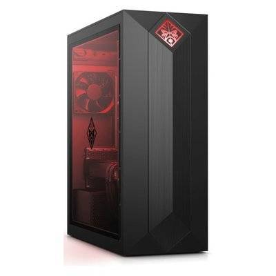 HP Компьютер HP OMEN 875-0012ur, Intel Core i5 8400, DDR4 16Гб, 2Тб, 256Гб(SSD), NVIDIA GeForce GTX1060 - 6144 Мб, CR, Windows 10, черный [4uc94ea] 4UC94EA