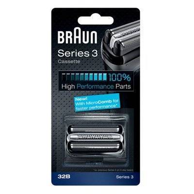 Braun Сетка и режущий блок BRAUN 32B Series3 MicroComb [81483728] 81483728