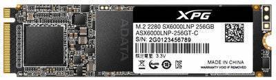 Adata Твердотельный накопитель (SSD) ADATA 256Gb XPG SX6000 Lite, 2280, M.2, NVMe (ASX6000LNP-256GT-C) XPG SX6000 Lite NVMe (ASX6000LNP-256GT-C) ASX6000LNP-256GT-C