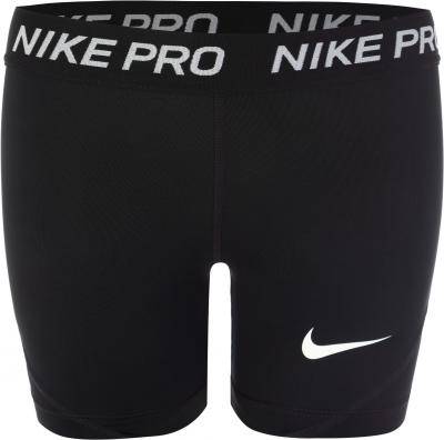 Nike Шорты для девочек Nike Pro, размер 137-146 AQ90401-M