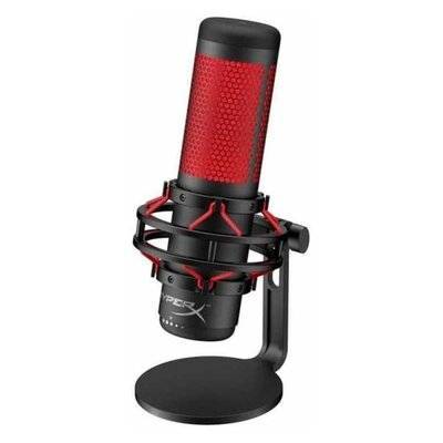 HyperX Микрофон HYPERX QuadCast, черный [hx-micqc-bk] HX-MICQC-BK